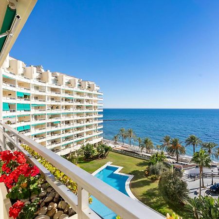 Beach Front Apartment With Pool Marbella Exterior foto